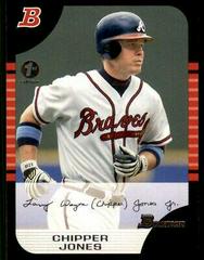 Chipper Jones [1st Edition] #113 Baseball Cards 2005 Bowman Prices