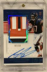 Anthony Miller [Stars and Stripes] #189 Football Cards 2018 National Treasures Patch Autograph Prices