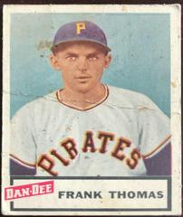 Frank Thomas Baseball Cards 1954 Dan Dee Potato Chips Prices