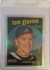 Tom Glavine #C117 Baseball Cards 2008 Topps Heritage Chrome Prices