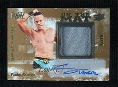 Ricky Starks [Autograph] #OTM-20 Wrestling Cards 2021 Upper Deck AEW Spectrum On the Mat Relics Prices