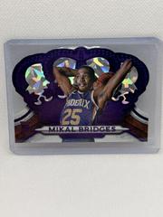 Mikal Bridges [Crystal Purple] #3 Basketball Cards 2018 Panini Crown Royale Prices