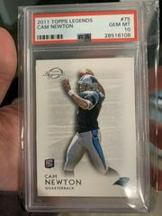 Cam Newton #75 Football Cards 2011 Topps Legends Prices