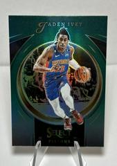 Jaden Ivey [Green] #4 Basketball Cards 2022 Panini Select Certified Prices