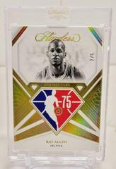 Ray Allen #104 Basketball Cards 2021 Panini Flawless Prices