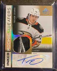 Trevor Zegras [Inked Patch Autograph] Hockey Cards 2021 SP Game Used Rookie Sweaters Prices