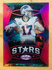 Josh Allen [Pink] Football Cards 2021 Panini Certified Stars Prices