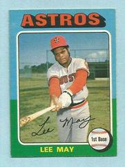 Lee May #25 Baseball Cards 1975 O Pee Chee Prices