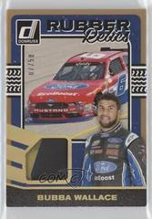Bubba Wallace [Gold] #RR-BW Racing Cards 2017 Panini Donruss Nascar Rubber Relics Prices