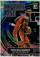 Zion Williamson [Holo] #9 Basketball Cards 2022 Panini Donruss Optic Express Lane Prices