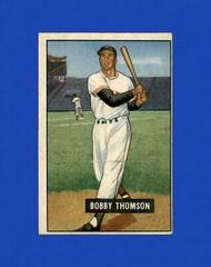 Bobby Thomson Baseball Cards 1951 Bowman Prices