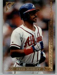 Fred McGriff #172 Baseball Cards 1996 Topps Gallery Prices