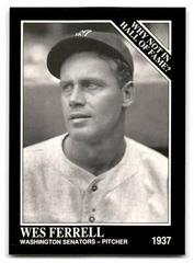 Wes Ferrell #446 Baseball Cards 1992 Conlon Collection Prices