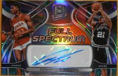 Dominique Wilkins [Marble] #FSS-DQW Basketball Cards 2021 Panini Spectra Full Spectrum Signatures Prices