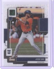 Jose Siri [Green] #6 Baseball Cards 2022 Panini Chronicles Clearly Donruss Prices
