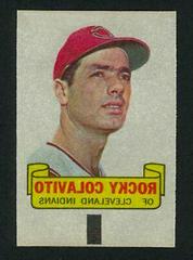 Rocky Colavito Baseball Cards 1966 Topps Rub Offs Prices