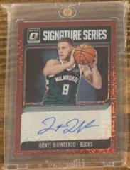 Donte DiVincenzo Basketball Cards 2018 Panini Donruss Optic Signature Series Prices