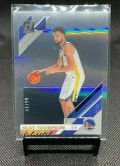 Klay Thompson [Holo Gold] Basketball Cards 2019 Panini Clearly Donruss Prices