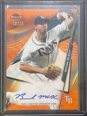 Brendan McKay [Orange Wave Refractor] Baseball Cards 2020 Topps Finest Autographs Prices