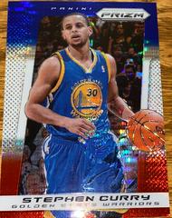Stephen Curry #50 Basketball Cards 2013 Panini Prizm Monster Box Red, White, & Blue Prizm Prices
