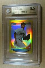 Carlos Correa [Gold Refractor] Baseball Cards 2013 Bowman Chrome Mini Prices