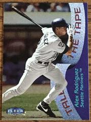 Alex Rodriguez #336 Baseball Cards 1998 Fleer Prices