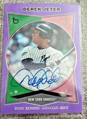 Derek Jeter [Purple] #AC-DJ Baseball Cards 2023 Topps Brooklyn Collection Autographs Prices