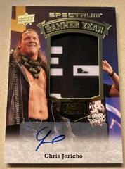 Chris Jericho [Autograph] Wrestling Cards 2021 Upper Deck AEW Spectrum Banner Year Prices