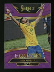 Neymar Jr. [Purple Prizm] Soccer Cards 2015 Panini Select Equalizers Prices