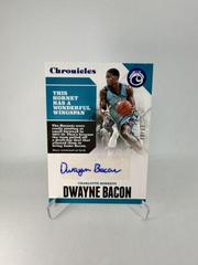 Dwayne Bacon [Blue] #CA-DBC Basketball Cards 2017 Panini Chronicles Autographs Prices