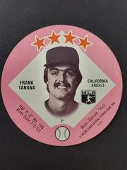 Frank Tanana Baseball Cards 1978 Big T Discs Prices