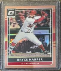 Bryce Harper [Of Washington Orange] #117 Baseball Cards 2016 Panini Donruss Optic Prices