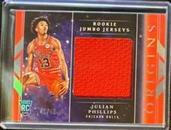 Julian Phillips [Red] #26 Basketball Cards 2023 Panini Origins Rookie Jumbo Jersey Prices