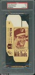 Dave McNally #10 Baseball Cards 1971 Milk Duds Complete Box Prices