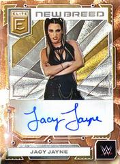 Jacy Jayne [Gold] #28 Wrestling Cards 2023 Donruss Elite WWE New Breed Autograph Prices