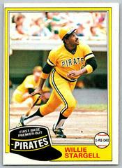 Willie Stargell Baseball Cards 1981 O Pee Chee Prices