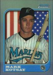 Mark Kotsay [Refractor] #128 Baseball Cards 1997 Bowman Chrome International Prices