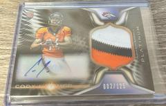 Cody Latimer [Green Refractor] #CL Football Cards 2014 Topps Platinum Autograph Rookie Patch Prices