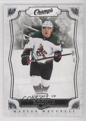 Matias Maccelli Hockey Cards 2022 Upper Deck Champs Rookies Prices