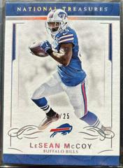 LeSean McCoy [Holo Silver] #11 Football Cards 2016 Panini National Treasures Prices