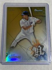 Riley Greene [Gold Refractor] Baseball Cards 2021 Bowman Sterling Prices