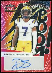 Derek Stingley Jr. [Red] #HB-DS1 Football Cards 2022 Leaf Valiant Autographs Here Comes the Boom Prices