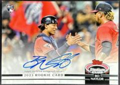 Bo Naylor #RDVA-BN Baseball Cards 2023 Stadium Club Rookie Design Variation Autographs Prices