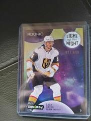 Zack Hayes [Neon Yellow] #LNR-ZH Hockey Cards 2022 Upper Deck Synergy Light Up The Night Rookies Prices