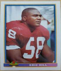 Eric Hill Football Cards 1991 Bowman Prices