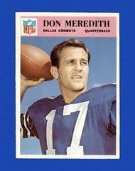 Don Meredith Football Cards 1966 Philadelphia Prices