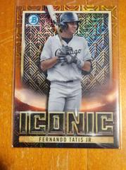 Fernando Tatis Jr. [Orange] Baseball Cards 2023 Bowman Chrome Iconic Prices