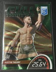 Austin Theory [Green] #12 Wrestling Cards 2023 Donruss Elite WWE Full Throttle Prices