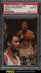 Alonzo Mourning [Row 0] Basketball Cards 1996 Flair Showcase Prices