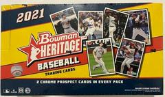Hobby Box Baseball Cards 2021 Bowman Heritage Prices